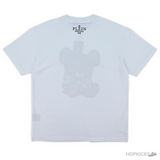 Plein Embroidered Teddy White T-Shirt (Imported Premium Finish) - Photo 2