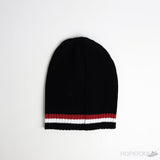 Moncler Tri-Color Black Beanie - Photo 2