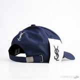 YSL Monogram Navy Cap - Photo 2