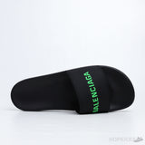 Balenciaga Pool Slide Black Fluo Green - Photo 5