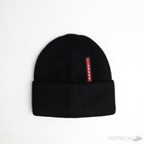 Prada Ribbed knit Black Beanie - Photo 1