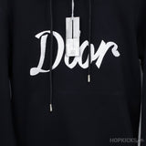 Dior Logo Black Hoodie - Photo 3