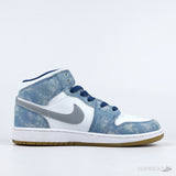 Air Jordan 1 High Silhouette Light Blue [Without Box] - Photo 2