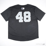 Men's New York Yankees Don Mattingly Mitchell & Ness Navy 1995 Authentic Cooperstown Collection Mesh Batting Practice Jersey - Photo 2