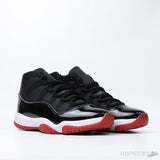 Air Jordan 11 Retro Black True Red White - Photo 7