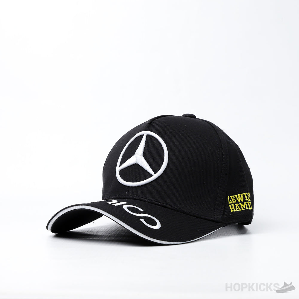 Mercedes Baseball White Logo Cap