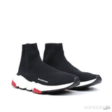 Balenciaga Speed Runner Black Red (Premium Quality) (Sole Color Is Rough) - Photo 1