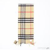 Burberry Cashmere Classic Check Scarf - Photo 1