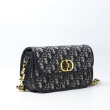 Small 30 Montaigne Avenue Bag Blue (Dot Perfect) - Photo 3