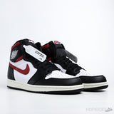 Air Jordan 1 Retro High Black Gym Red (Dot Perfect) - Photo 7