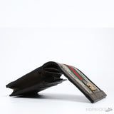 G*cci x B*lenciaga Hacker Card Case Wallet Coffee - Photo 7