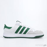 Team Court Trainers White Green Grey - Photo 4