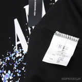 Am*ri Painter Logo Print Cotton Black T-Shirt - Photo 3