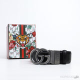 GG Sliver Buckle Black Belt - Photo 5