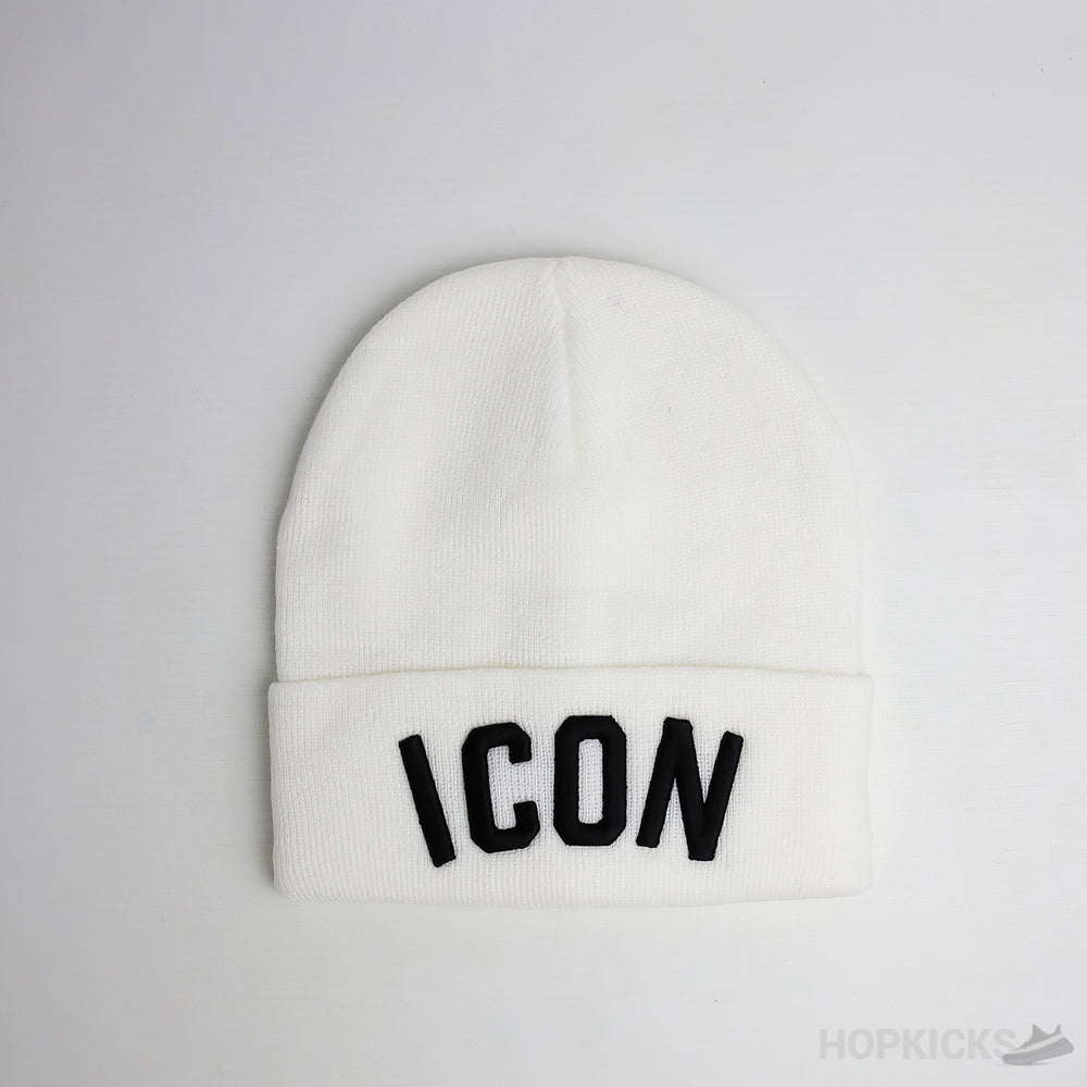 Dsquared2 Icon Black White Beanie