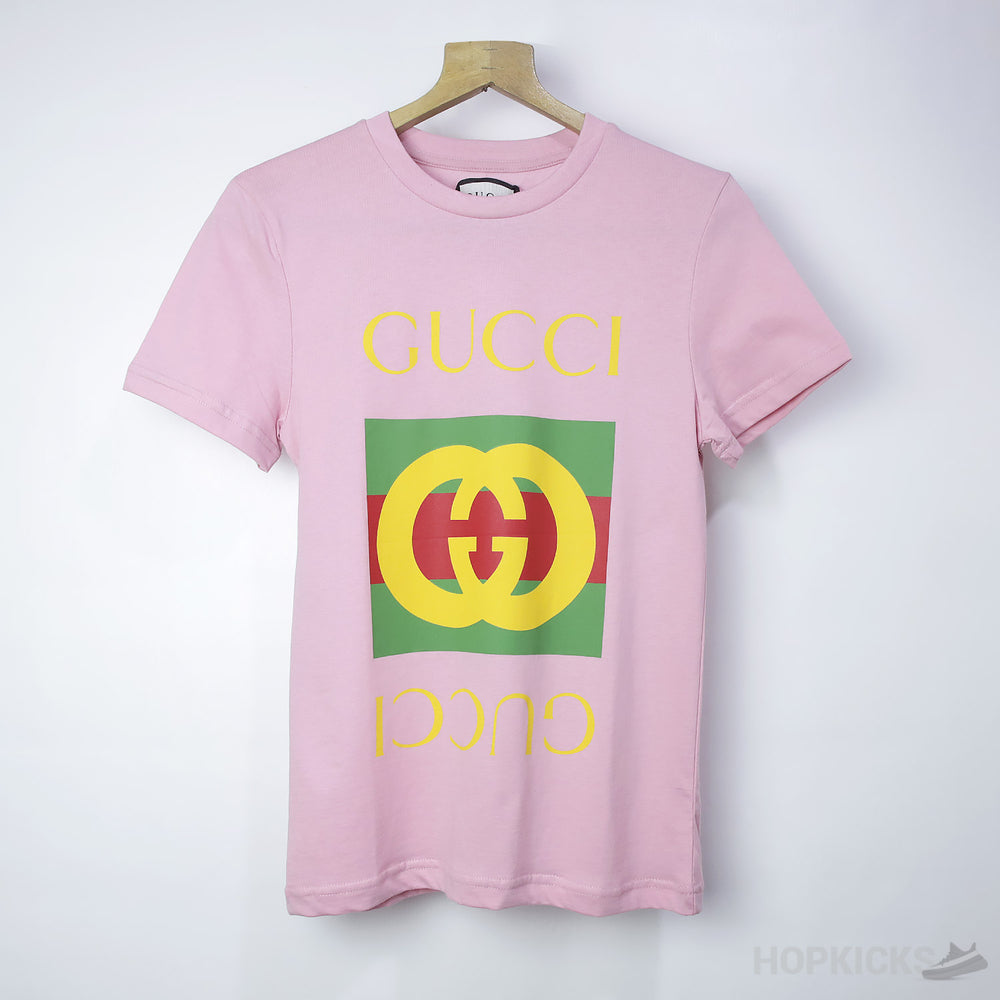 Gucci Classic Pink T-Shirt (Economy Batch)