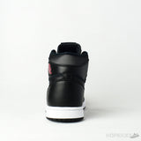 Air Jordan 1 Retro High Black Satin Gym Red - Photo 4