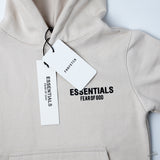 Fear of God Essentials Hoodie 'Buttercream' (Kids) - Photo 8