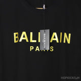 B*lmain Black Gold 3-Button T-Shirt - Photo 3