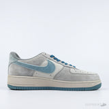 Nike Air Force 1 Low "Light Grey / Teal" [Without Box] - Photo 2