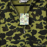 Bape Big ABC Camo Shark Full Zip Hoodie Green - Photo 3