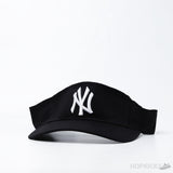 NY Visor White Logo Black Cap - Photo 1