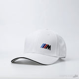 BMW M Power White Baseball Cap Hat Sport Motorsport Racing Cotton UK - Photo 1