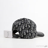Dior Oblique Baseball Black Grey Cap - Photo 2
