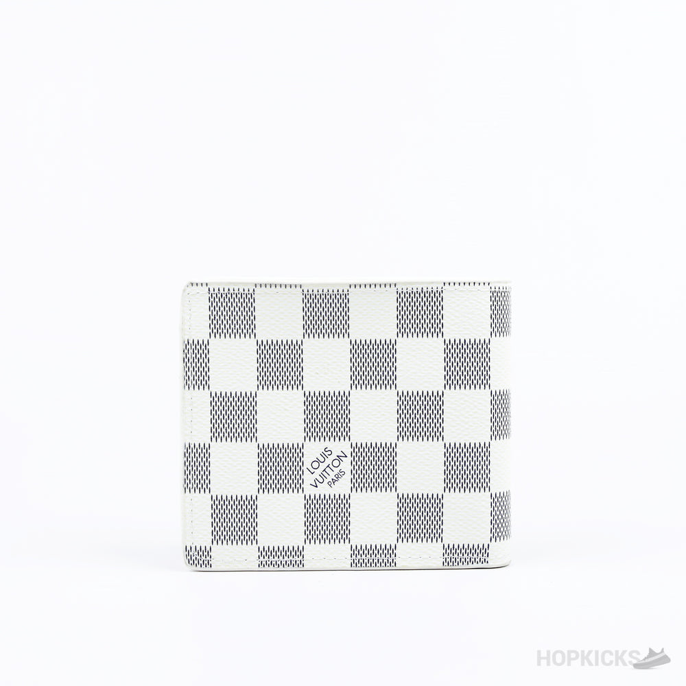 Louis Vuitton Bifold Wallet in the Damier Azur pattern
