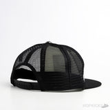 LA Chrome Hearts CH Trucker Black White Cap - Photo 2