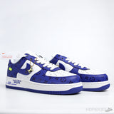 LV x Air Force 1 Low Virgil Abloh White Royal (Premium + Batch) - Photo 6