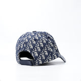 Dior Monogram Logo Navy Blue Cap - Photo 2