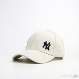NY MLB Beige Cap - Photo 1
