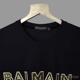 Balmain Black Gold T-Shirt - Photo 3