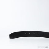 Ferragamo Ganici Black-Gold Buckle Belt - Photo 4