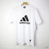 Adidas X Balenciaga White T-Shirt - Photo 1