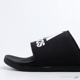 Adilette Core Black White Logo Slides - Photo 7