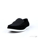 Dior Black Suede and Oblique Jacquard Granville Loafer (Dot Perfect) - Photo 2