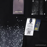 LV Black White Doted T-Shirt - Photo 4