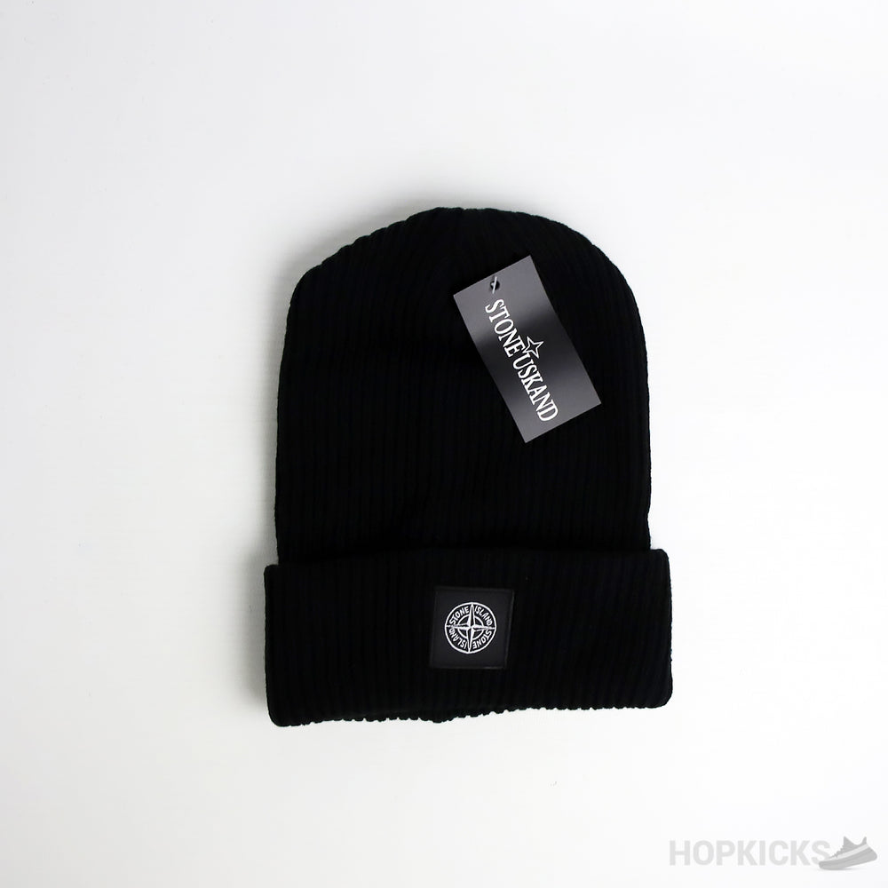 Stone Island Patch Logo Black