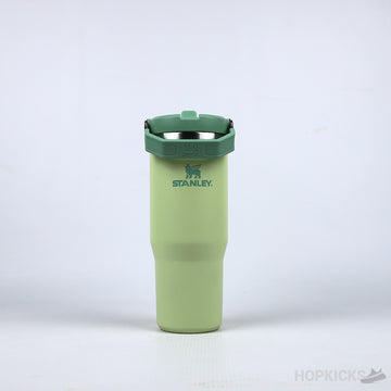 Classic Iceflow Flip Straw Tumbler Green (887mL) (Dot Perfect)