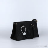 LV Black Leather Hand Bag - Photo 2
