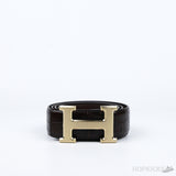 Hermes Silver H 4 Belt - Photo 1