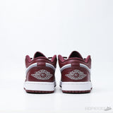 Air Jordan 1 Low White Bordeaux (Premium Plus Batch) - Photo 8