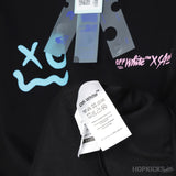 Off-White XO Black T-Shirt - Photo 4
