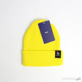 LA Logo Patch Yellow Beanie - Photo 1