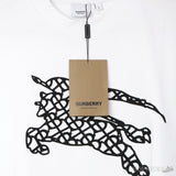 Burberry Horse Logo White T-Shirt - Photo 3