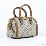 Tory Burch T Monogram Barrel Bag (Dot Perfect) - Photo 3
