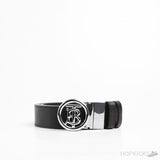 Burberry Silver Black Belt - Photo 1