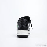 LV x Air Force 1 Trainer Sneaker Black White (Premium Batch) - Photo 3